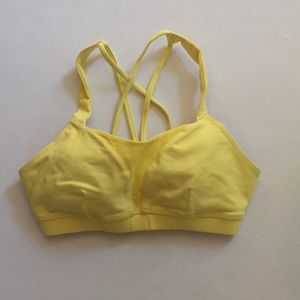 Patagonia yellow sports bra